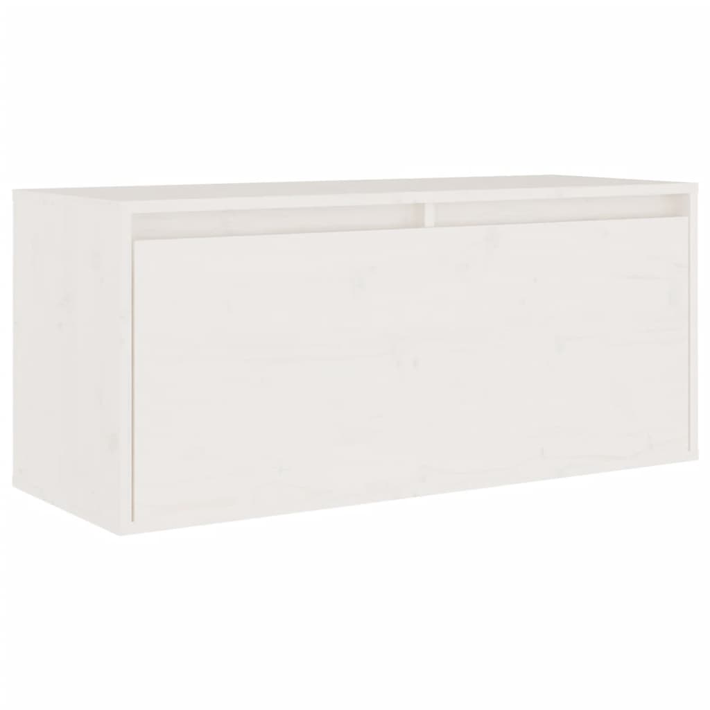 Meubles TV 8 pcs Blanc Bois massif de pin - XIOS