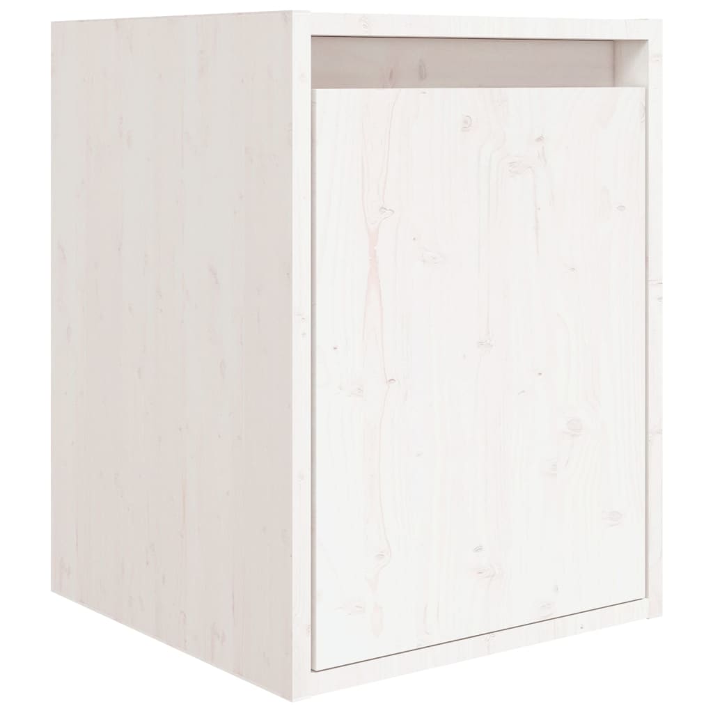 Meubles TV 8 pcs Blanc Bois massif de pin - XIOS