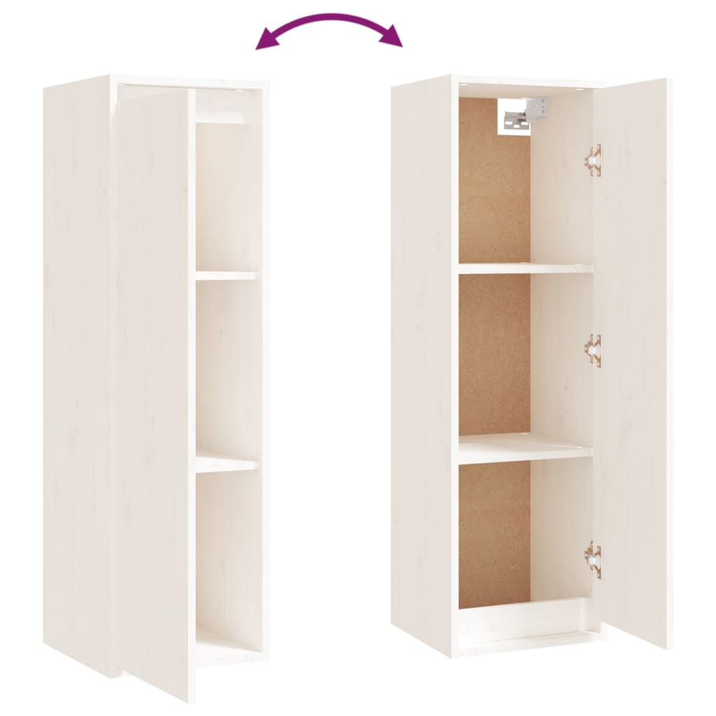 Meubles TV 8 pcs Blanc Bois massif de pin - XIOS