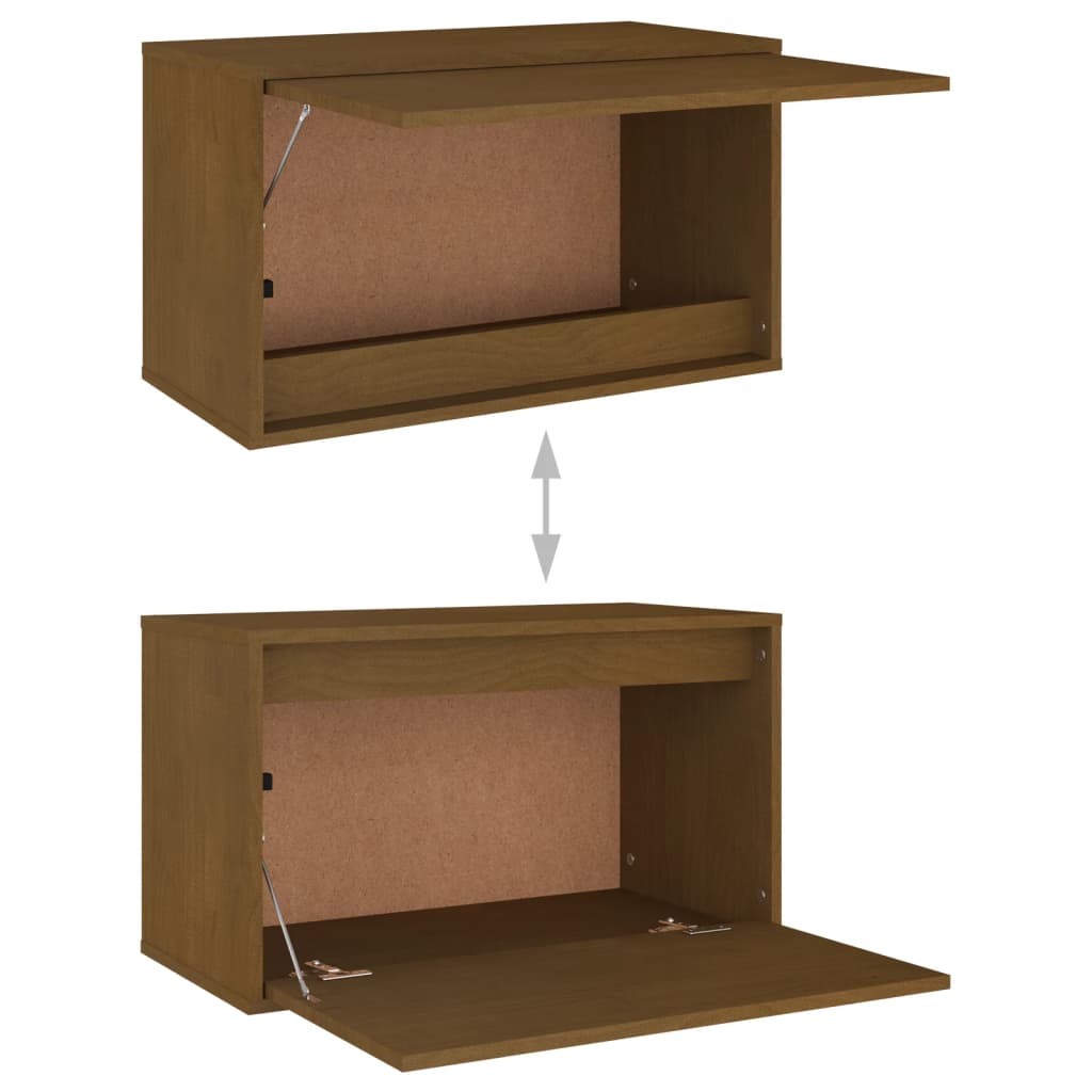 Meubles TV 5 pcs Marron miel Bois massif de pin - XIOS