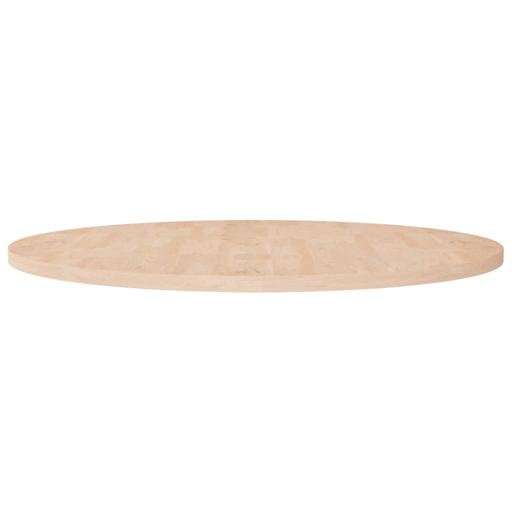 Dessus de table rond Ø90x2,5 cm Bois de chêne massif non traité - XIOS