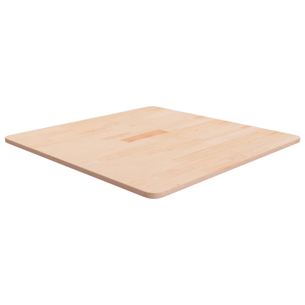 Dessus de table carré 70x70x1,5 cm Bois chêne massif non traité - XIOS