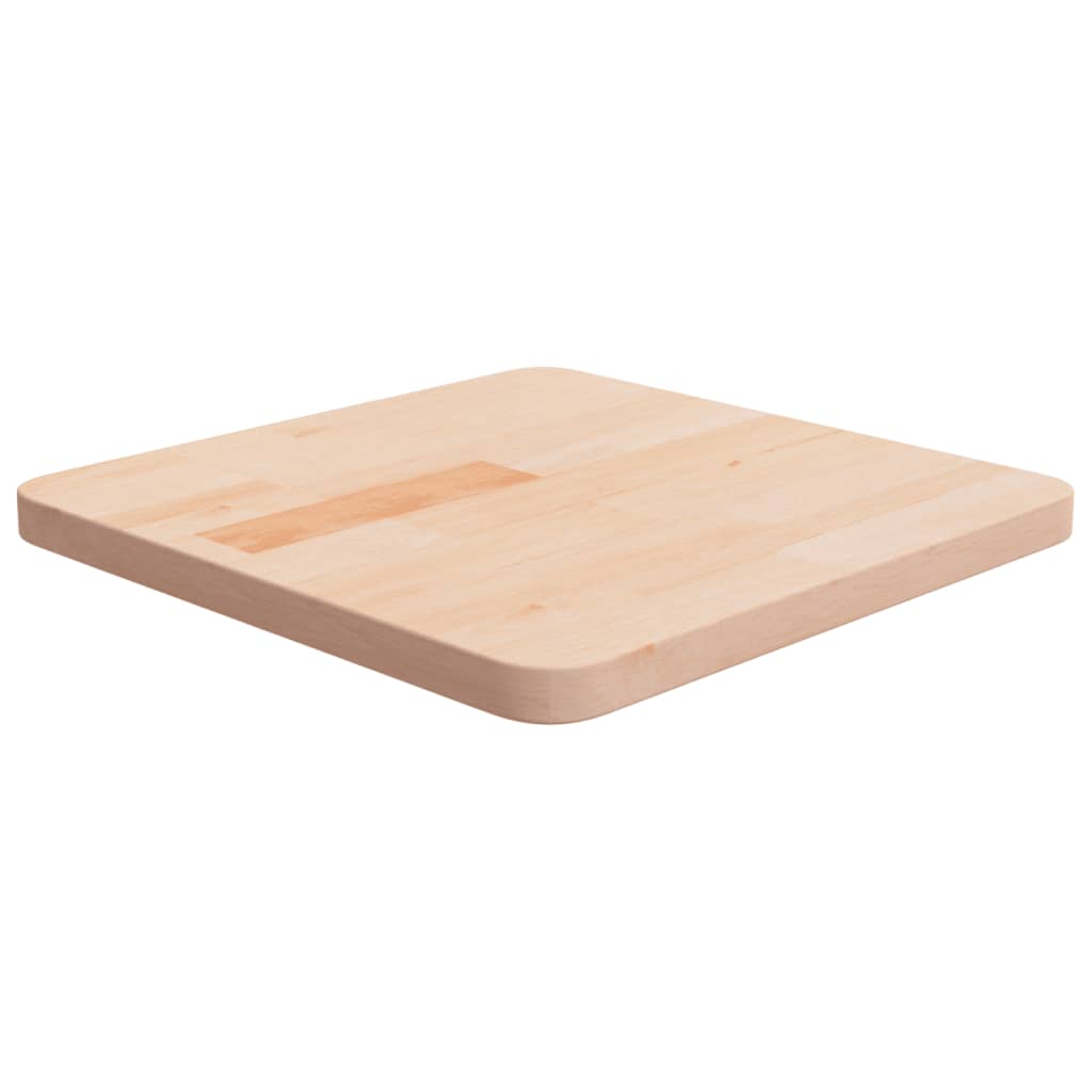 Dessus de table carré 40x40x2,5 cm Bois chêne massif non traité - XIOS