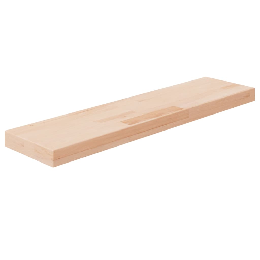 Panneau d'étagère 80x20x4 cm Bois de chêne massif non traité - XIOS