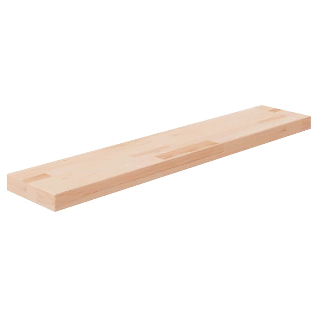 Panneau d'étagère 100x20x4 cm Bois de chêne massif non traité - XIOS