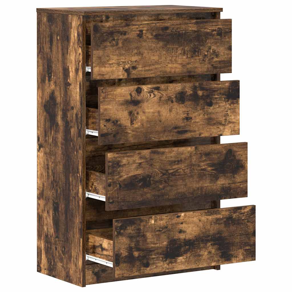Buffet Chêne fumé 60x35x98,5 cm Bois d'ingénierie - XIOS