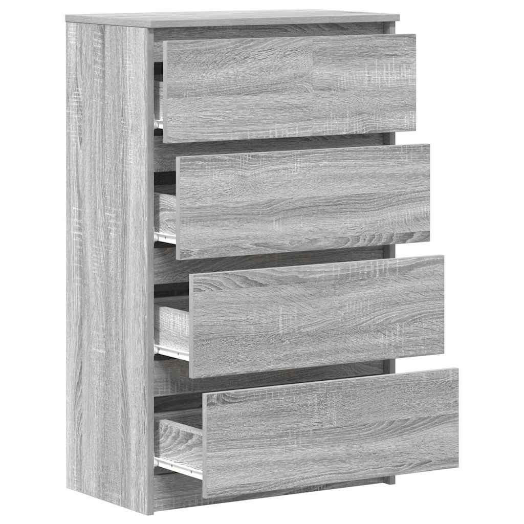 Buffet Sonoma gris 60x35x98,5 cm Bois d'ingénierie - XIOS