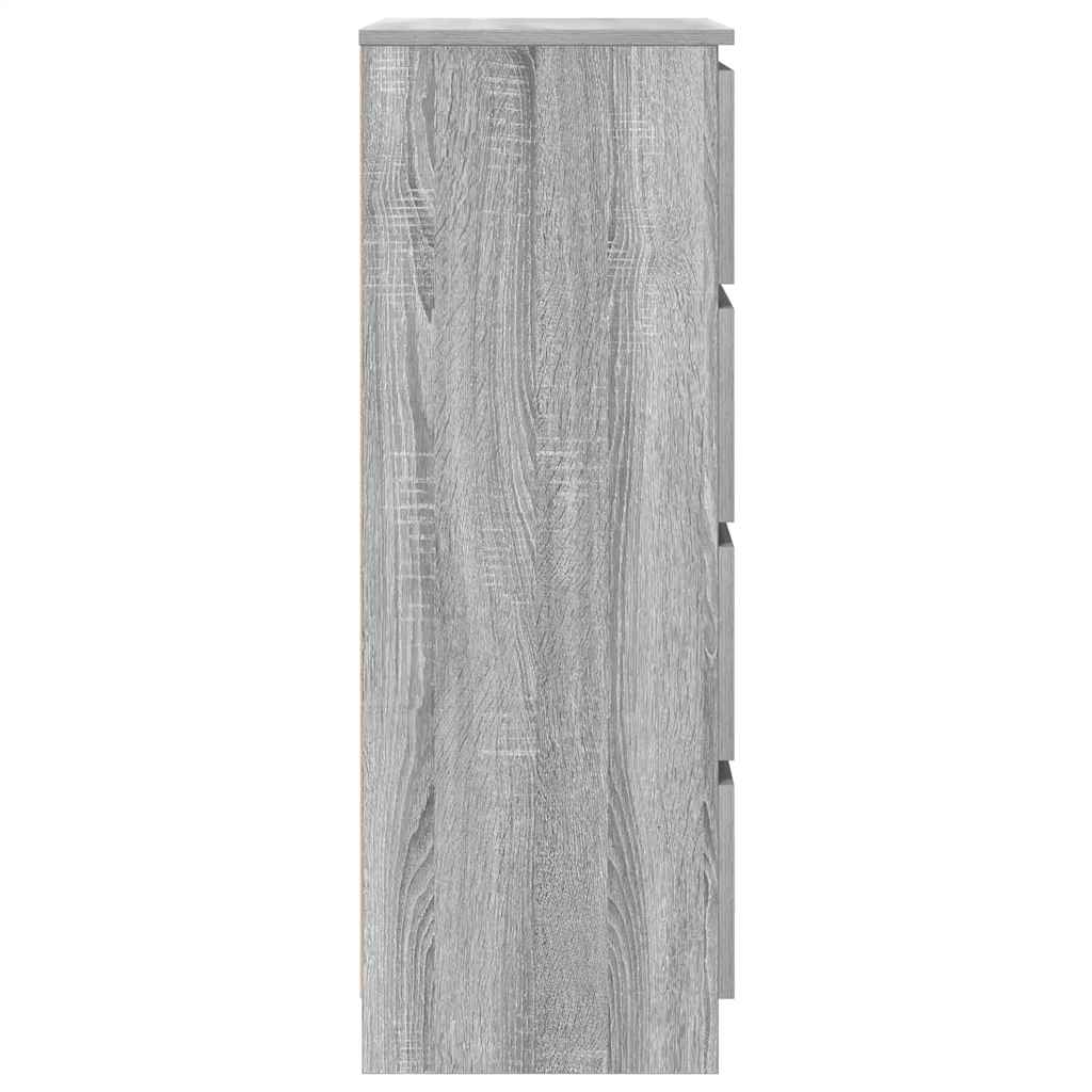 Buffet Sonoma gris 60x35x98,5 cm Bois d'ingénierie - XIOS