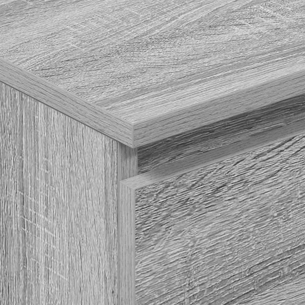 Buffet Sonoma gris 60x35x98,5 cm Bois d'ingénierie - XIOS