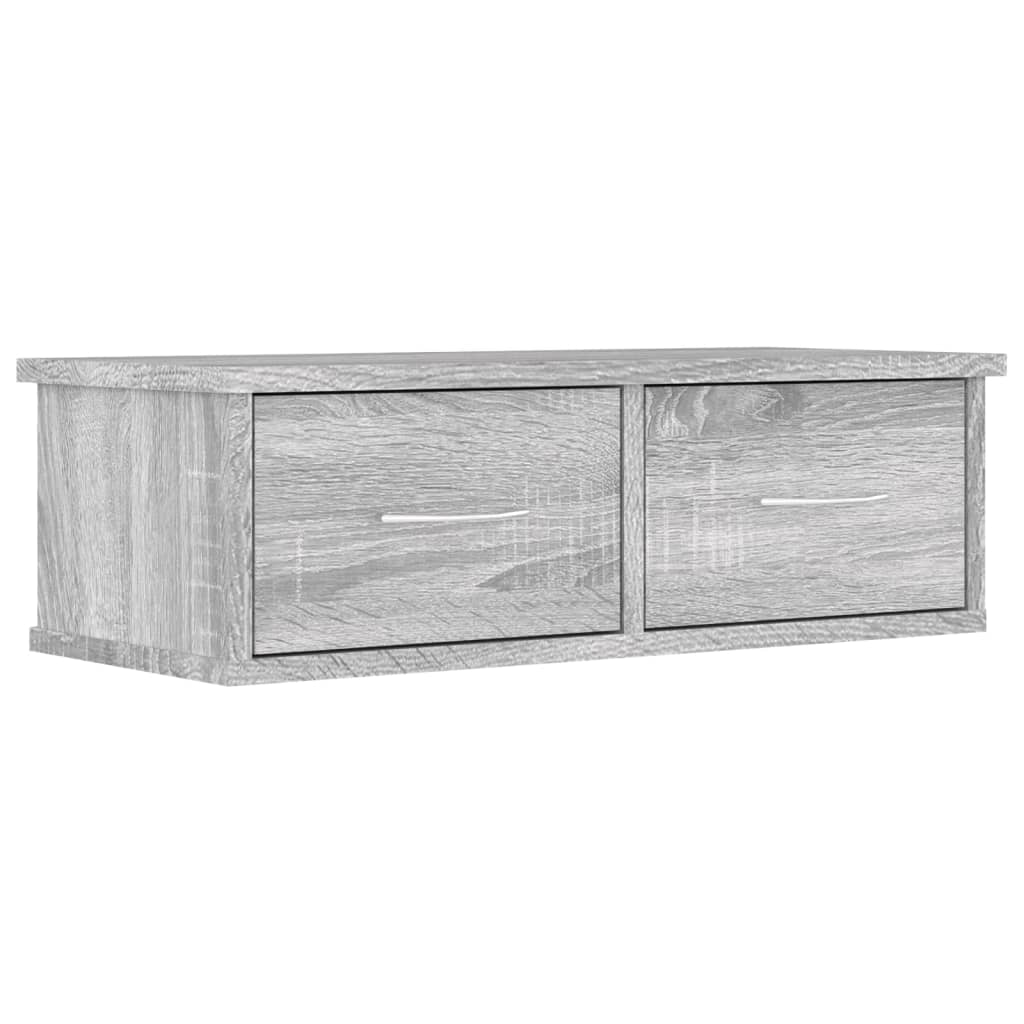 Armoire murale Sonoma gris 60x26x18,5 cm Bois d'ingénierie - XIOS