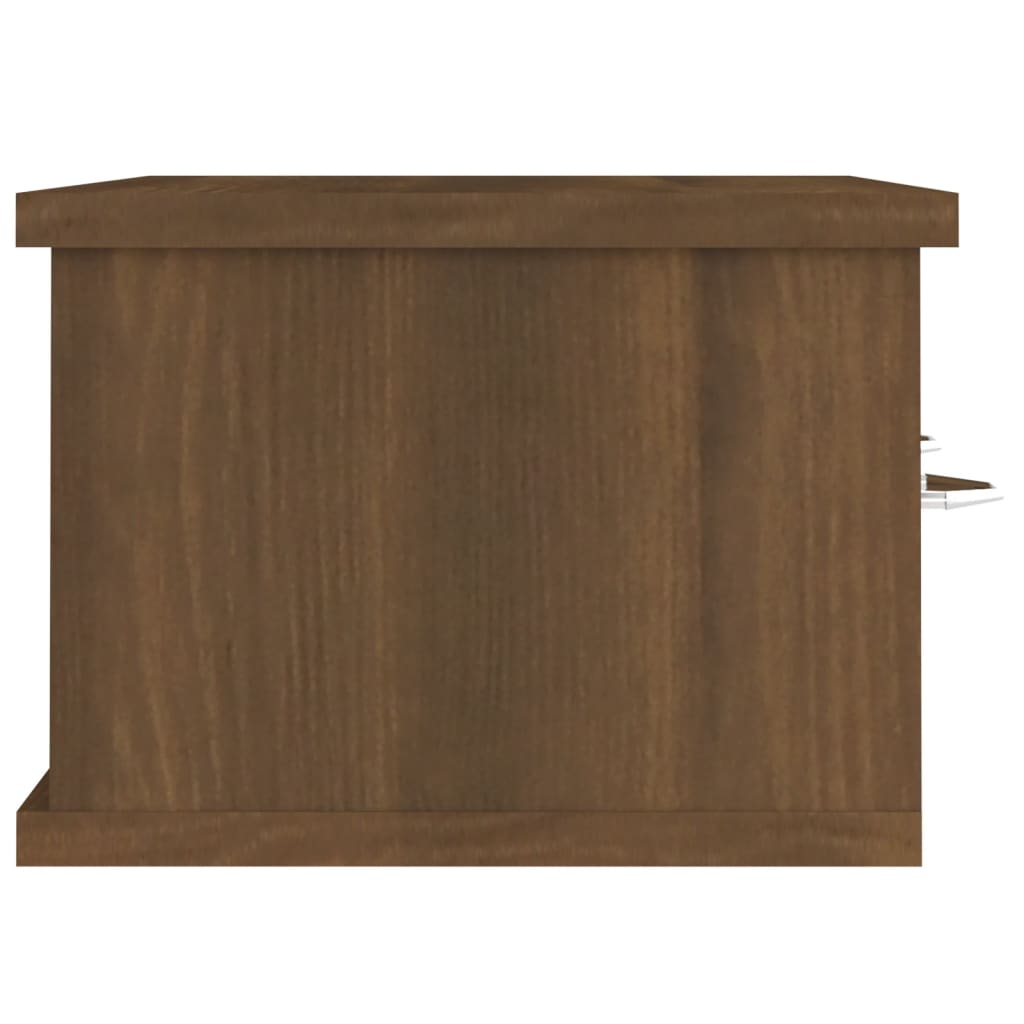 Armoire murale Chêne marron 60x26x18,5 cm Bois d'ingénierie - XIOS