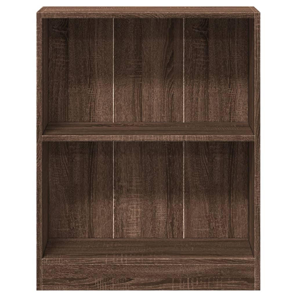 Bibliothèque Chêne marron 60x24x76 cm Bois d'ingénierie - XIOS