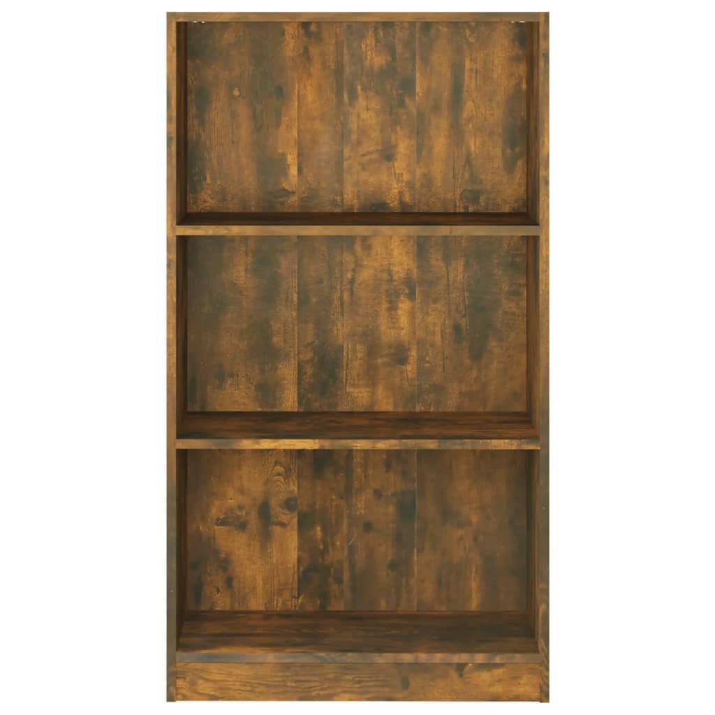 Bibliothèque Chêne fumé 60x24x109 cm Bois d'ingénierie - XIOS
