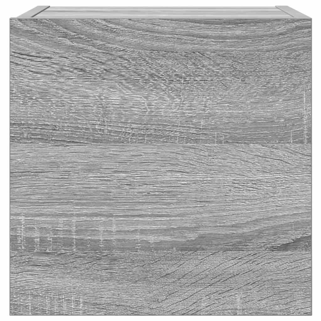 Meuble TV mural Sonoma gris 30,5x30x30 cm - XIOS