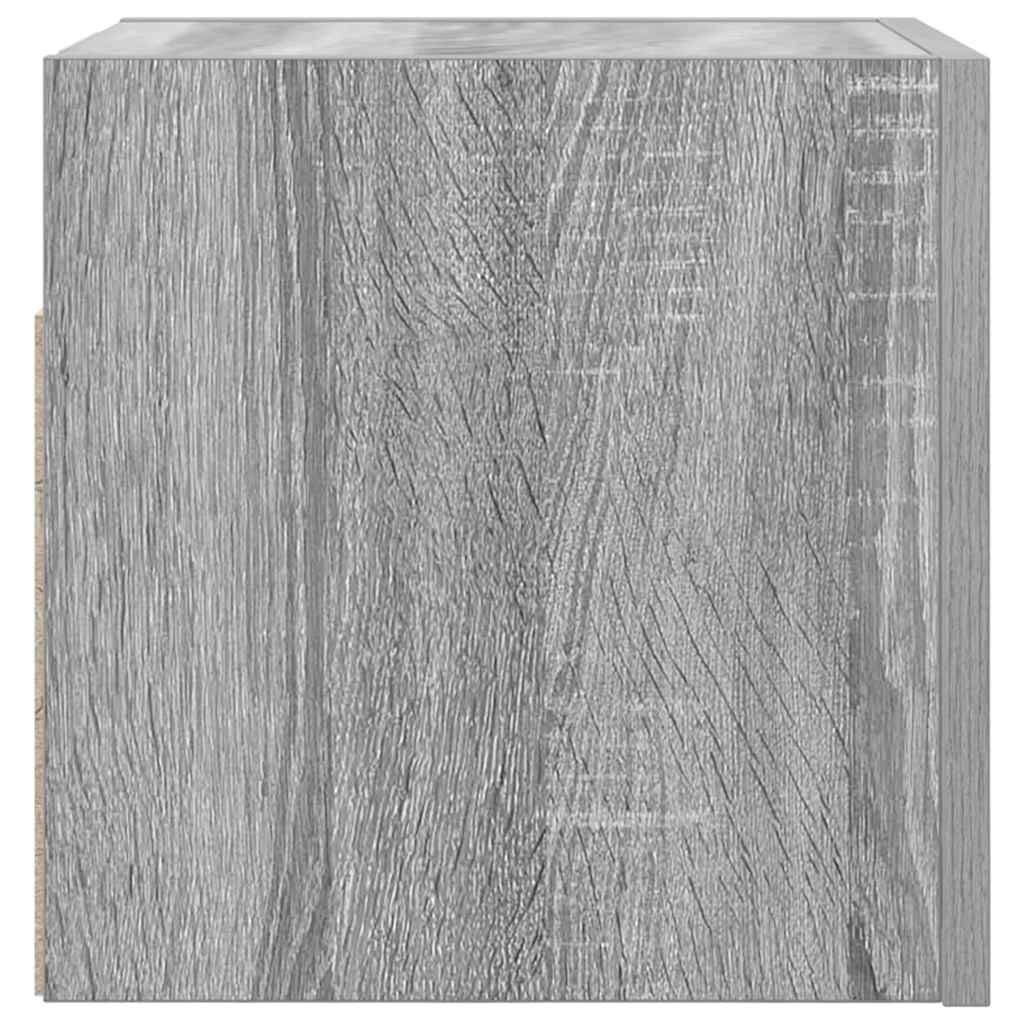 Meuble TV mural Sonoma gris 30,5x30x30 cm - XIOS