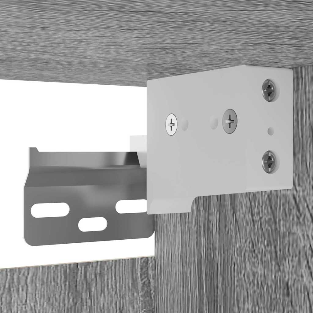 Meuble TV mural Sonoma gris 30,5x30x30 cm - XIOS