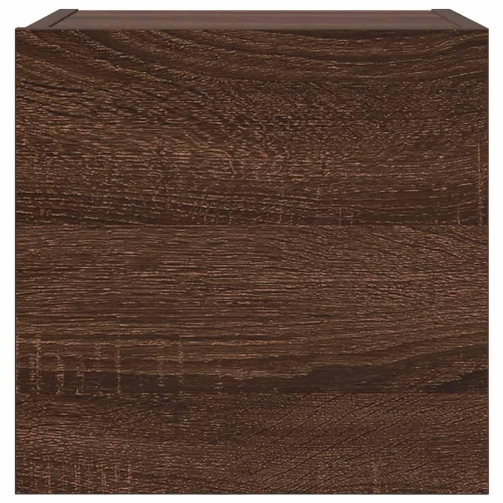 Meubles TV muraux 2 pcs Chêne marron 30,5x30x30 cm - XIOS