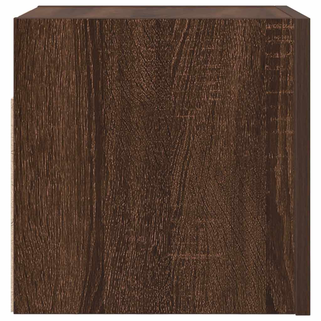 Meubles TV muraux 2 pcs Chêne marron 30,5x30x30 cm - XIOS