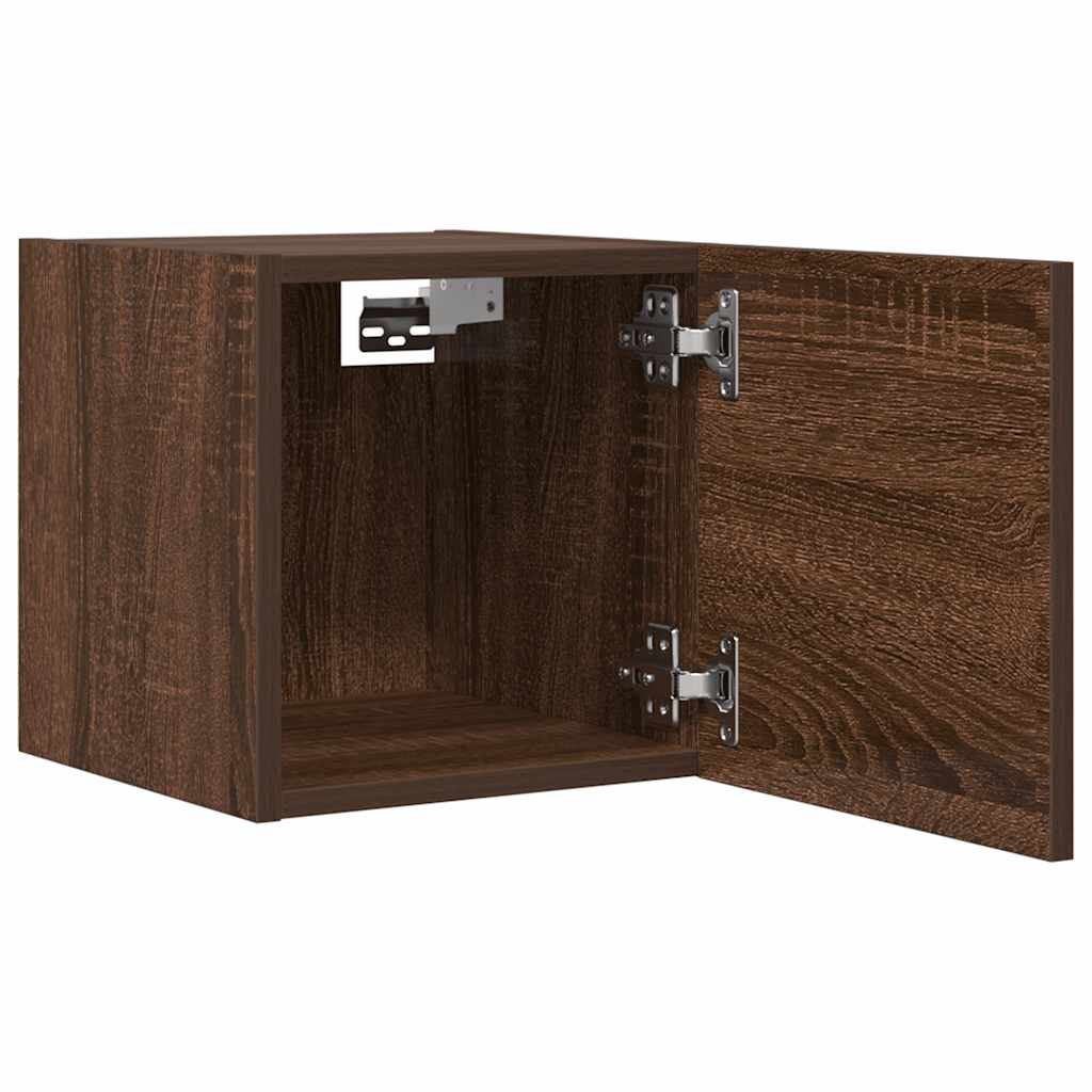 Meubles TV muraux 2 pcs Chêne marron 30,5x30x30 cm - XIOS