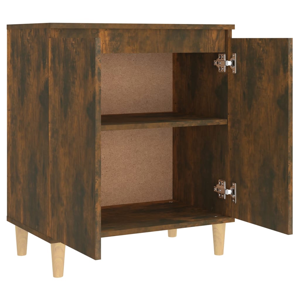 Buffet Chêne fumé 60x35x70 cm Bois d'ingénierie - XIOS