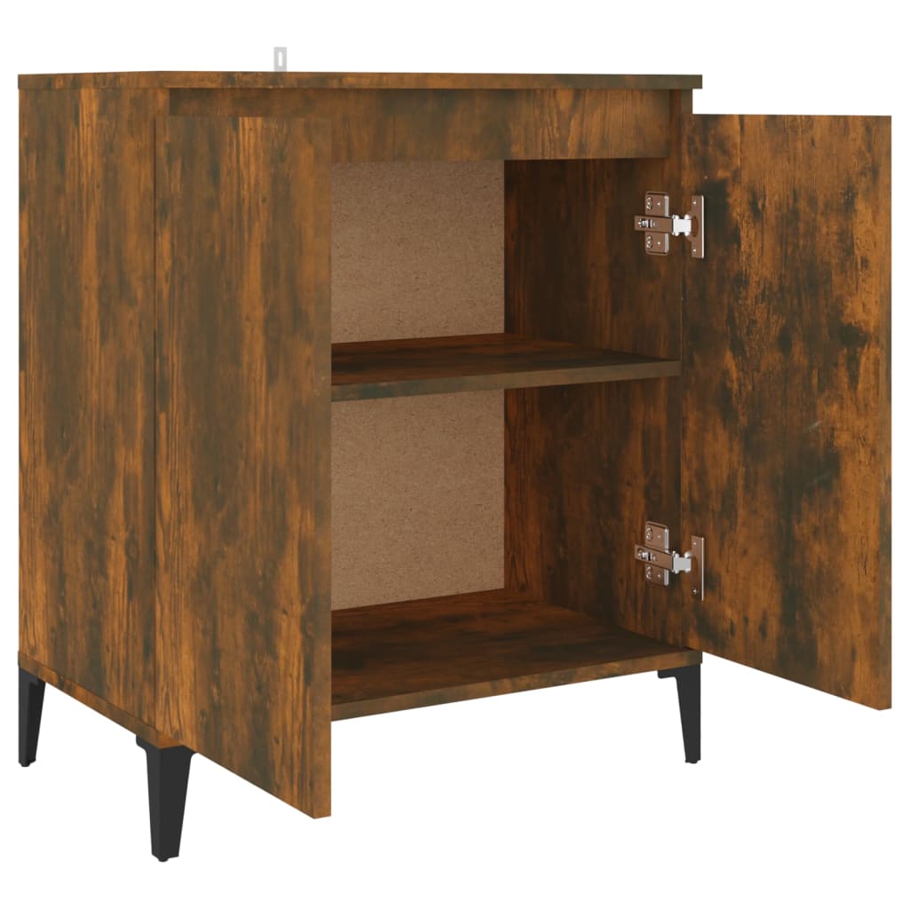 Buffet Chêne fumé 60x35x70 cm Bois d'ingénierie - XIOS