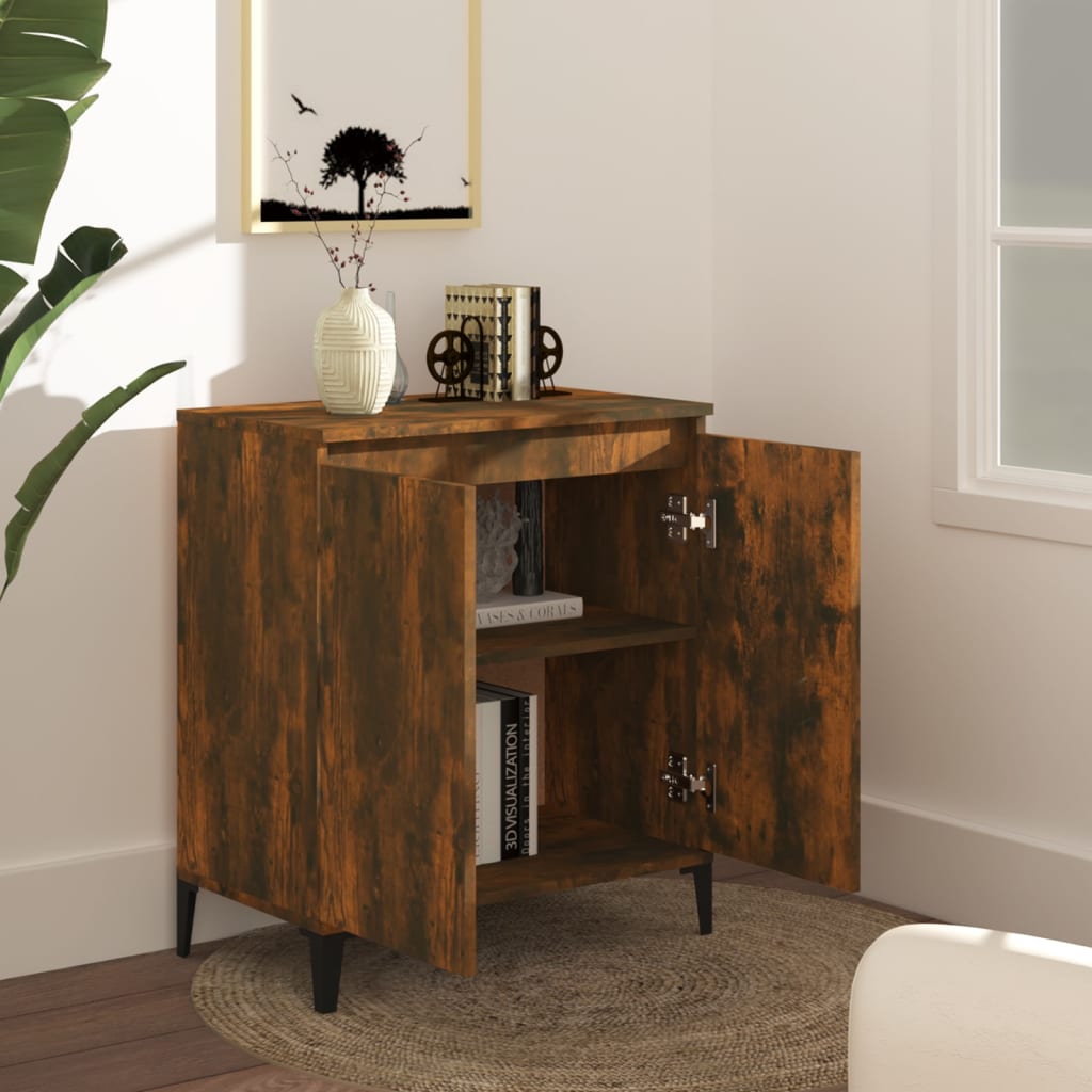 Buffet Chêne fumé 60x35x70 cm Bois d'ingénierie - XIOS