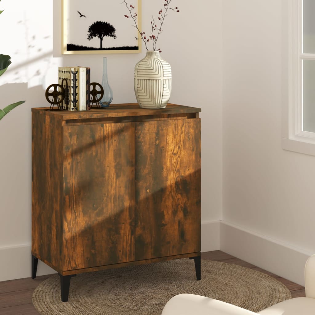 Buffet Chêne fumé 60x35x70 cm Bois d'ingénierie - XIOS