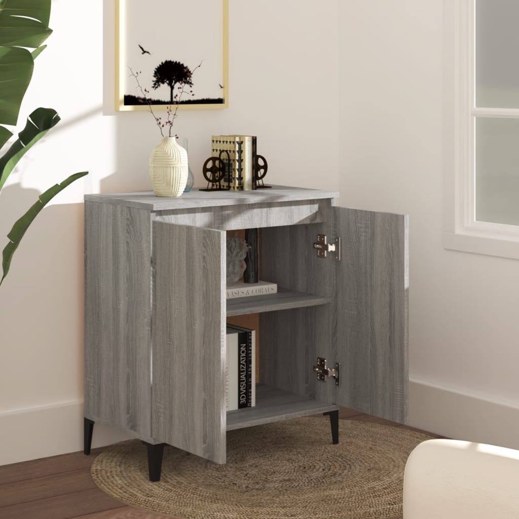 Buffet Sonoma gris 60x35x70 cm Bois d'ingénierie - XIOS