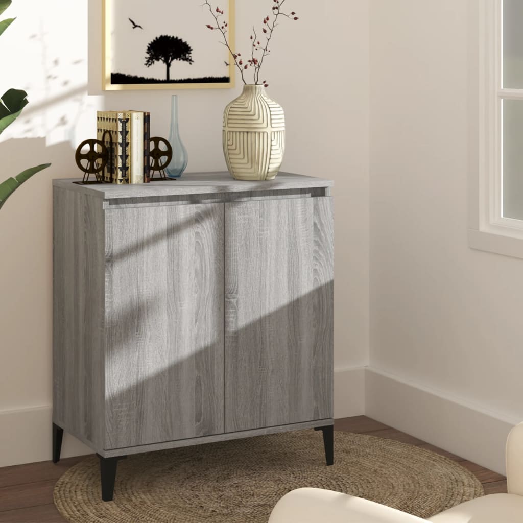Buffet Sonoma gris 60x35x70 cm Bois d'ingénierie - XIOS