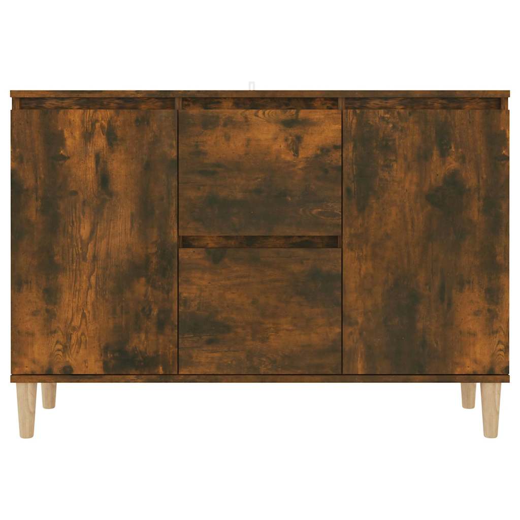 Buffet Chêne fumé 101x35x70 cm Bois d'ingénierie - XIOS