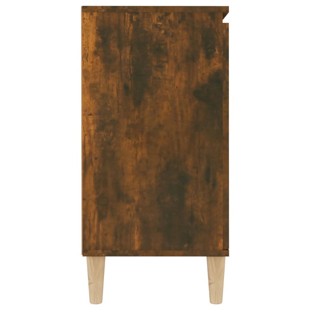 Buffet Chêne fumé 101x35x70 cm Bois d'ingénierie - XIOS