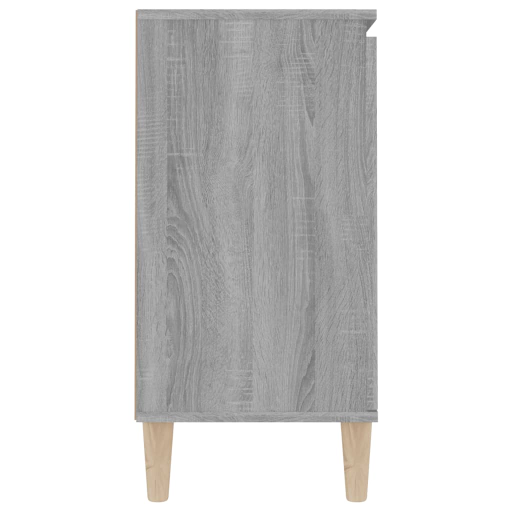 Buffet Sonoma gris 101x35x70 cm Bois d'ingénierie - XIOS