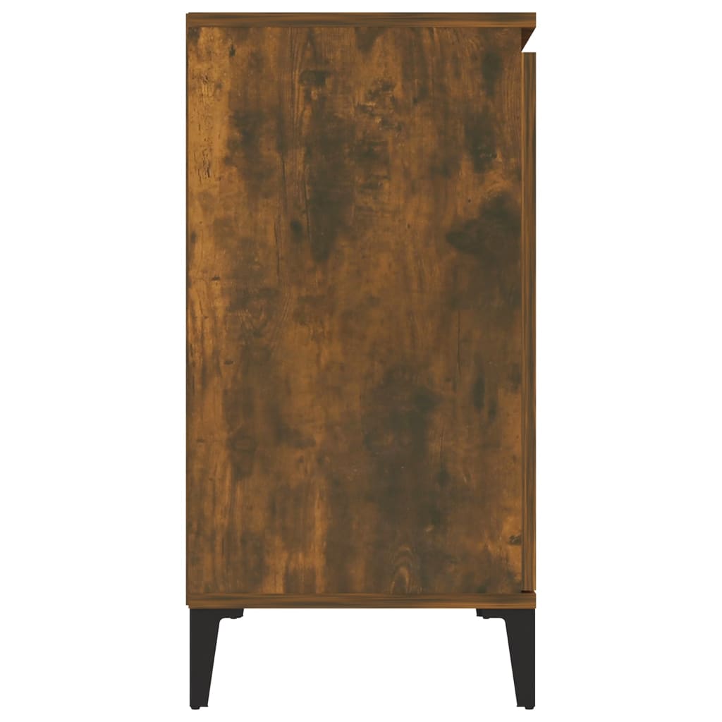 Buffet Chêne fumé 102x35x70 cm Bois d'ingénierie - XIOS