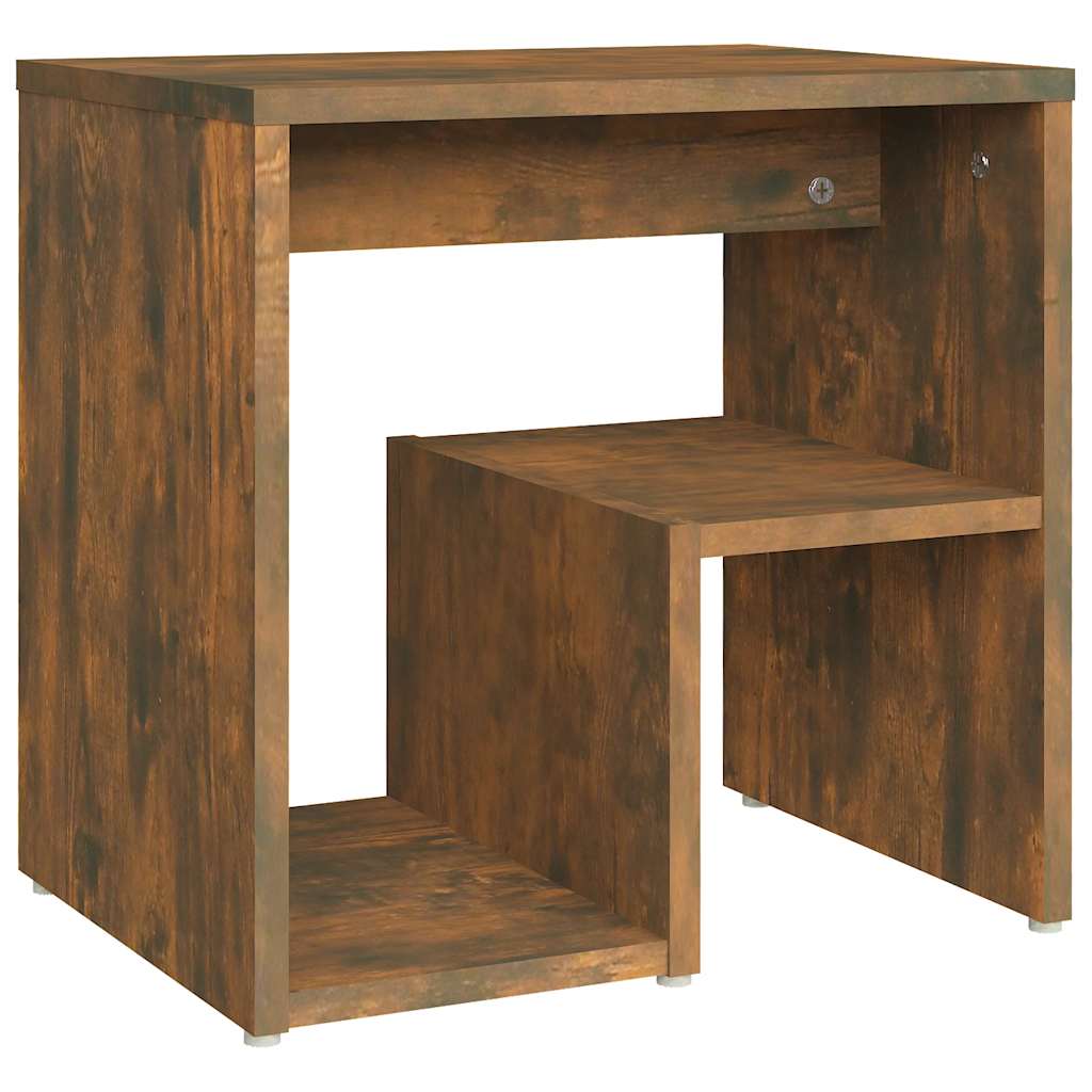 Tables de chevet 2 pcs Chêne fumé 40x30x40 cm Bois d'ingénierie - XIOS