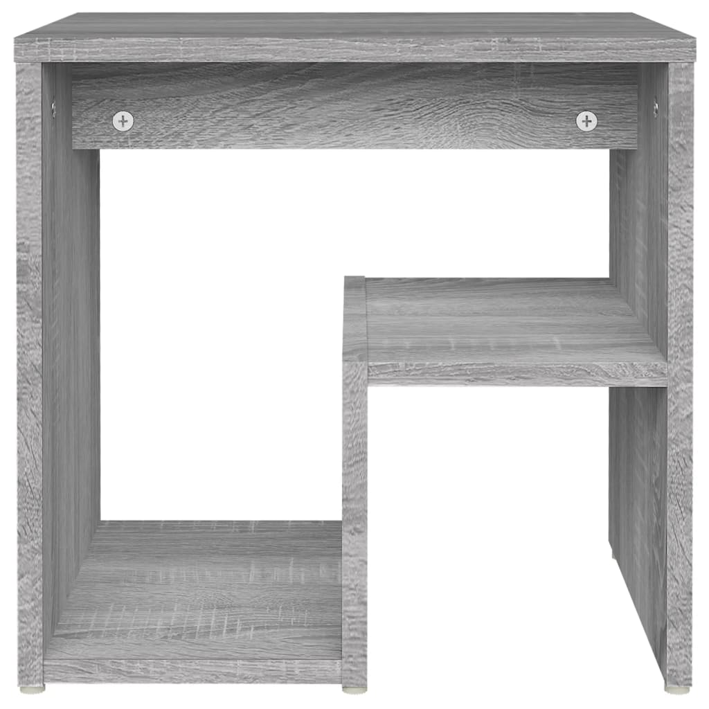 Tables de chevet 2 pcs Sonoma gris 40x30x40 cm Bois ingénierie - XIOS