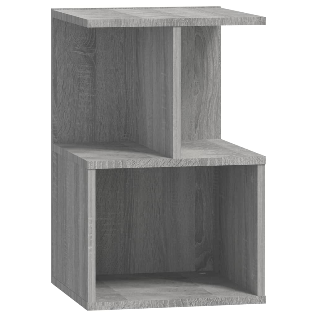 Tables de chevet 2 pcs Sonoma gris 35x35x55 cm Bois ingénierie - XIOS