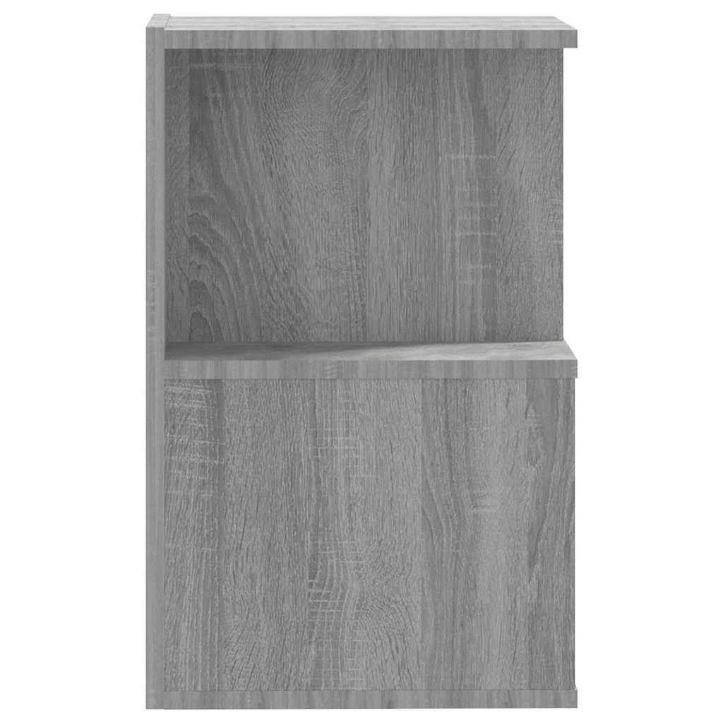 Tables de chevet 2 pcs Sonoma gris 35x35x55 cm Bois ingénierie - XIOS