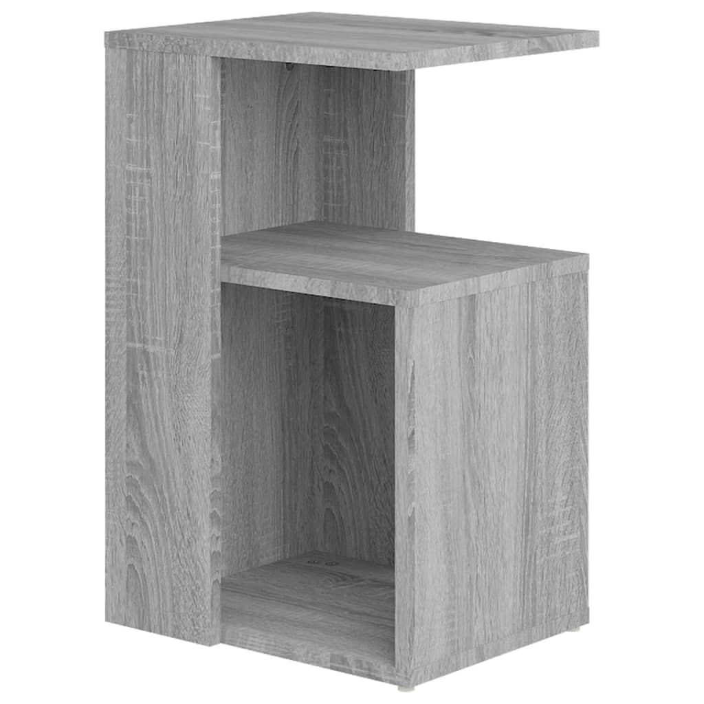 Table d'appoint Sonoma gris 36x30x56 cm Bois d'ingénierie - XIOS