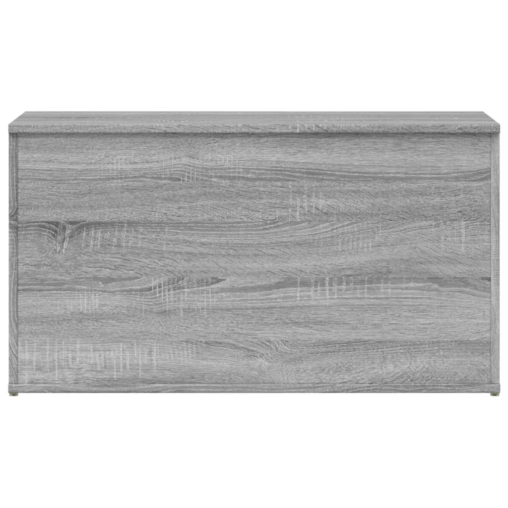Coffre de rangement Sonoma gris 84x42x46 cm Bois d'ingénierie - XIOS