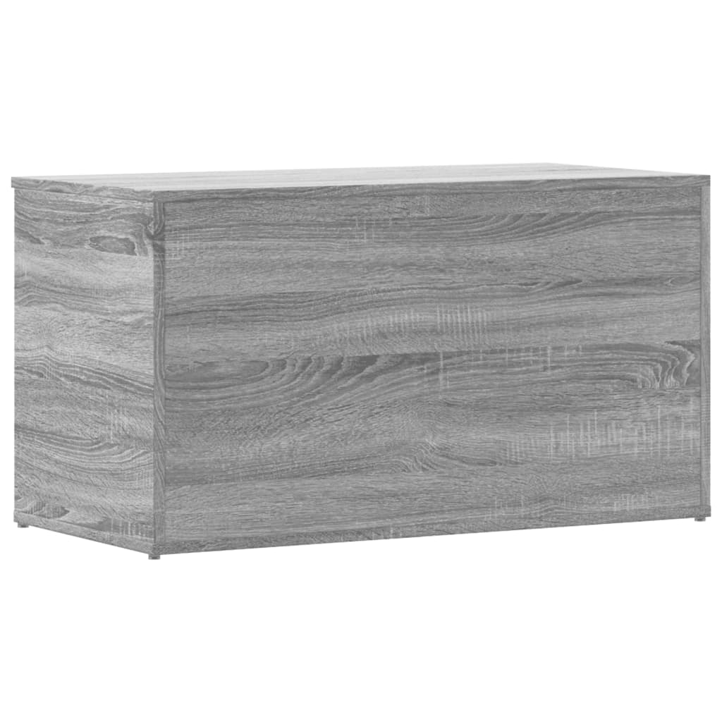 Coffre de rangement Sonoma gris 84x42x46 cm Bois d'ingénierie - XIOS