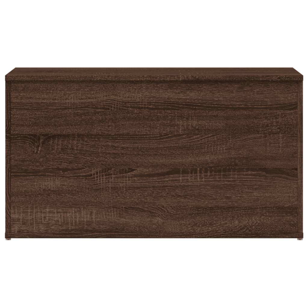 Coffre de rangement Chêne marron 84x42x46 cm Bois d'ingénierie - XIOS