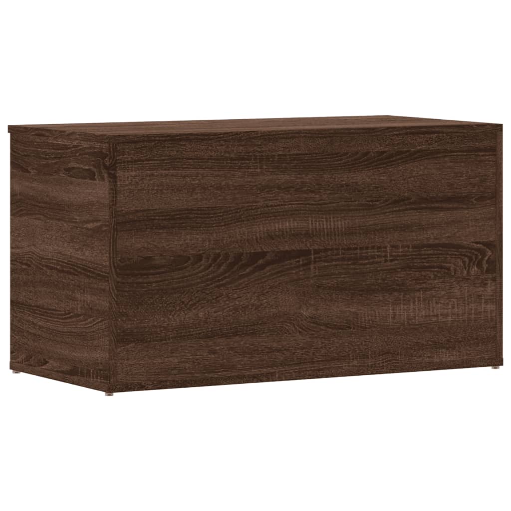 Coffre de rangement Chêne marron 84x42x46 cm Bois d'ingénierie - XIOS