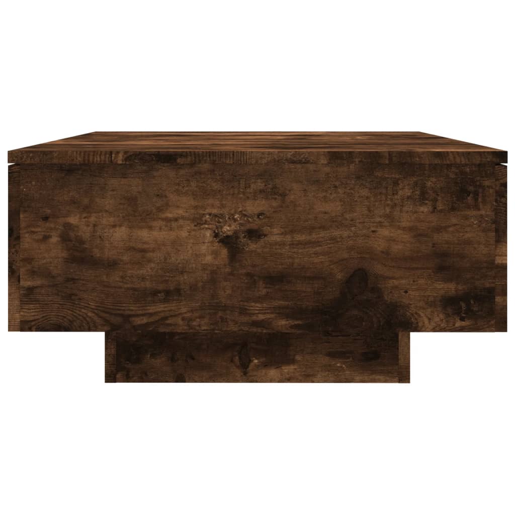 Table basse Chêne fumé 90x60x31 cm Bois d'ingénierie - XIOS