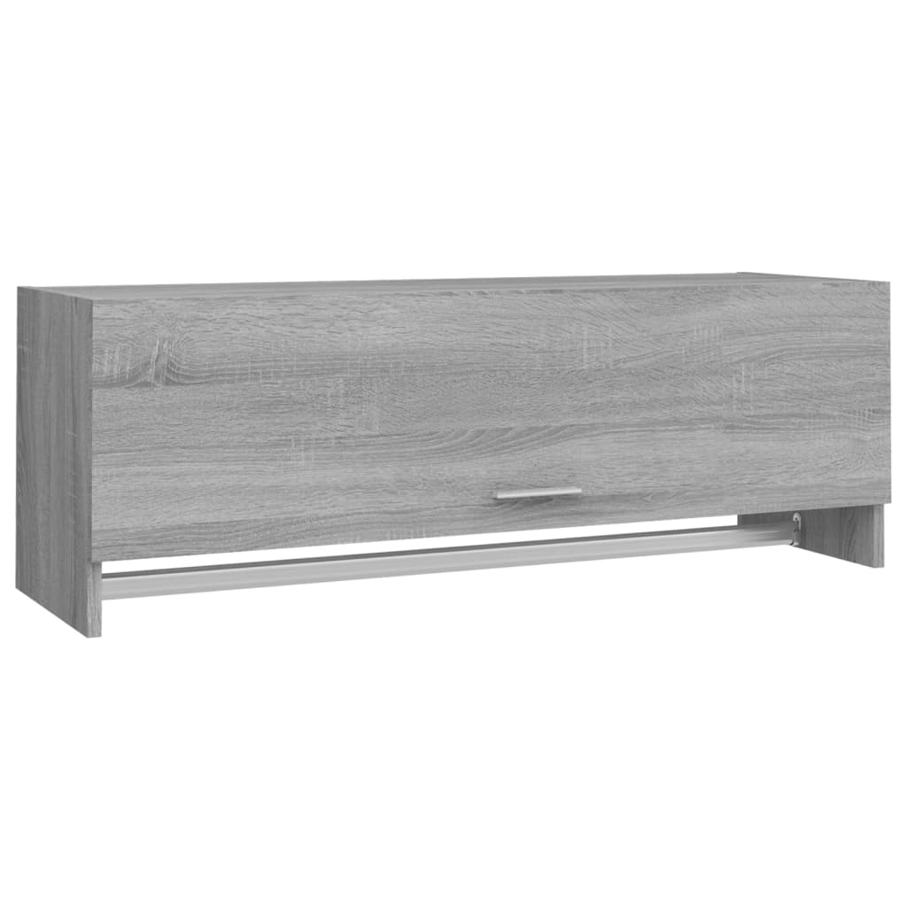 Garde-robe Sonoma gris 100x32,5x35 cm Bois d'ingénierie - XIOS