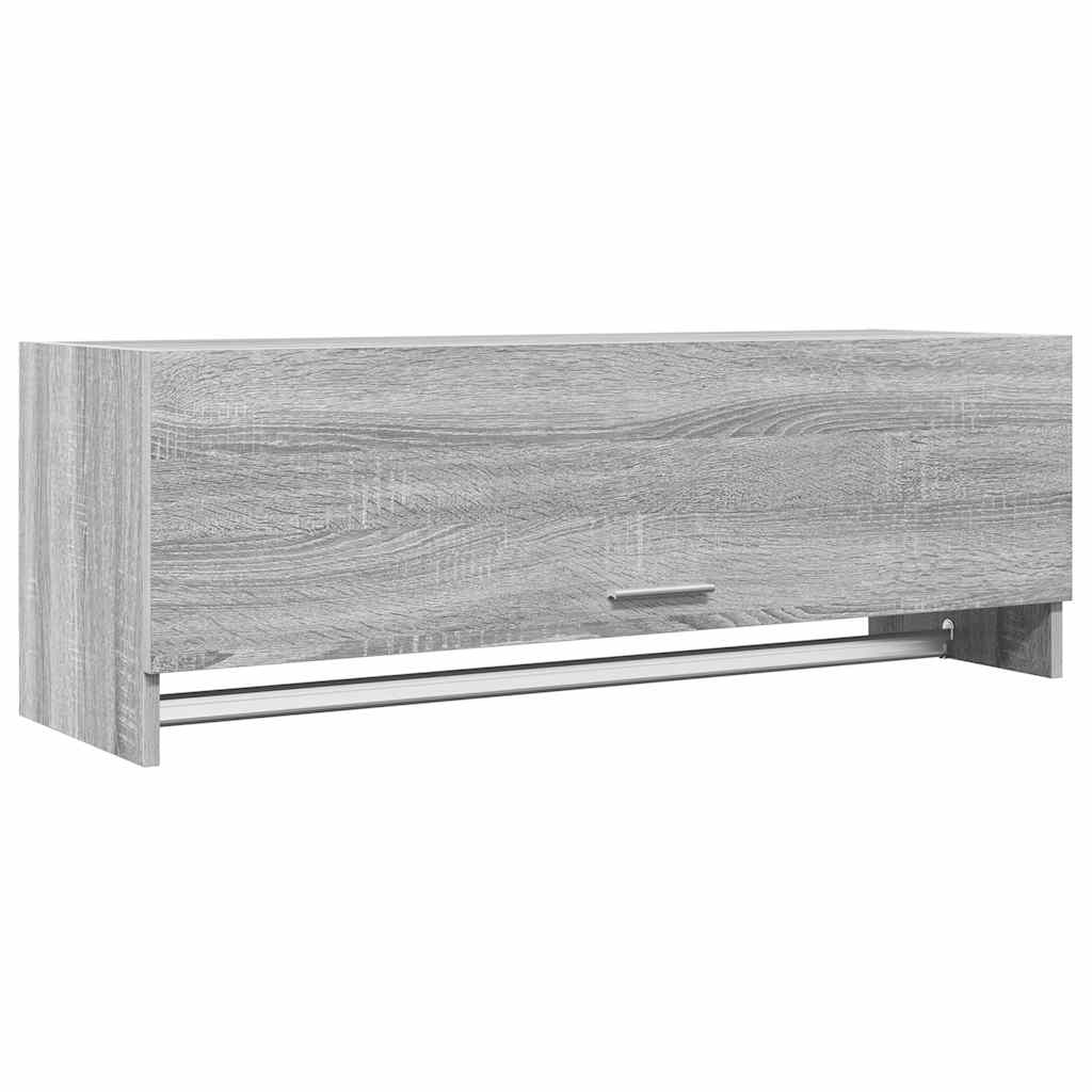 Garde-robe Sonoma gris 100x32,5x35 cm Bois d'ingénierie - XIOS