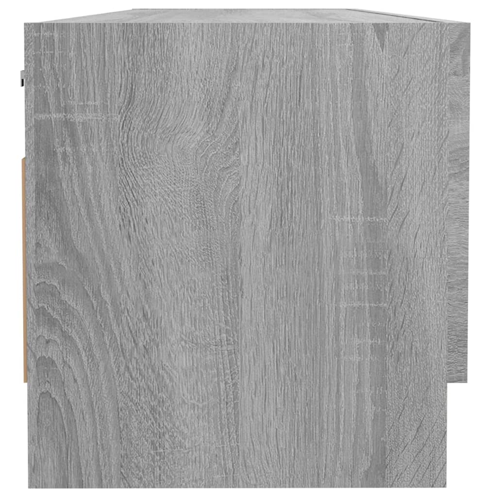Garde-robe Sonoma gris 100x32,5x35 cm Bois d'ingénierie - XIOS