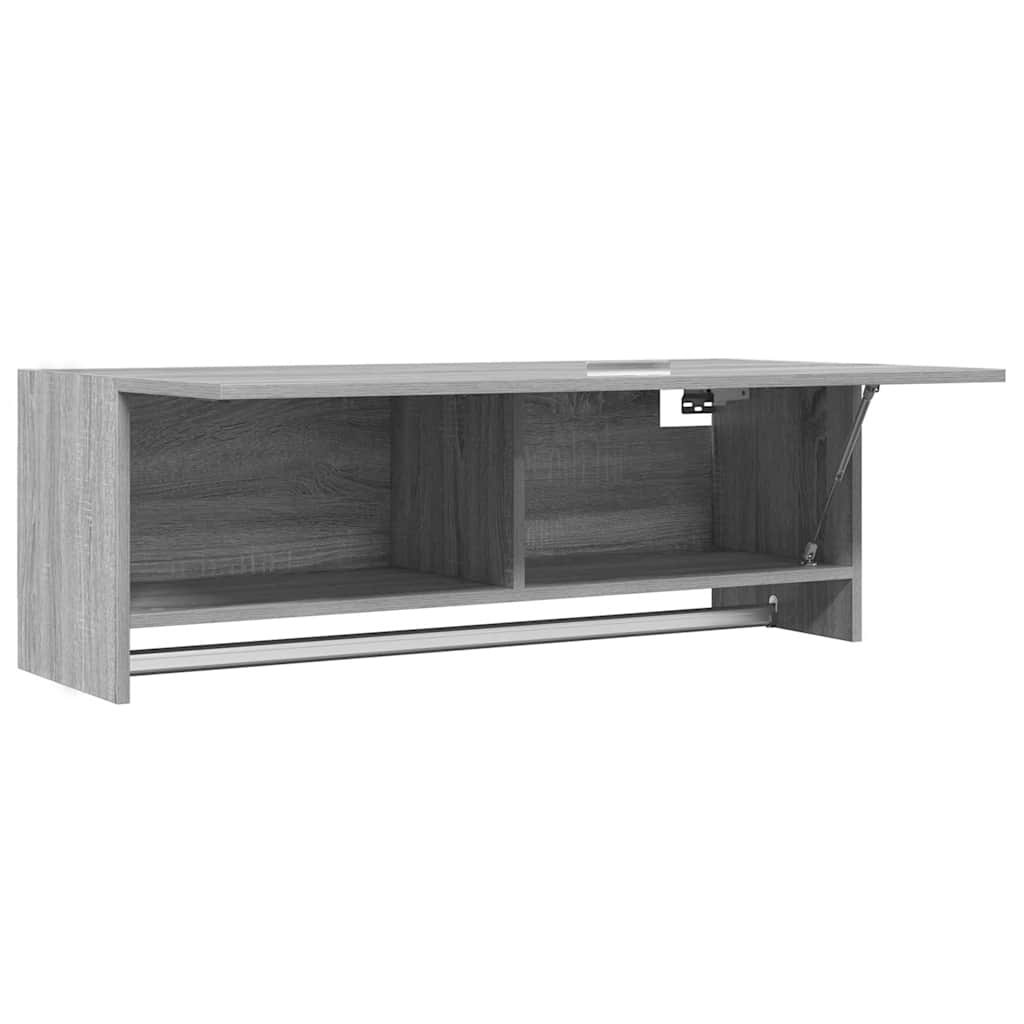 Garde-robe Sonoma gris 100x32,5x35 cm Bois d'ingénierie - XIOS