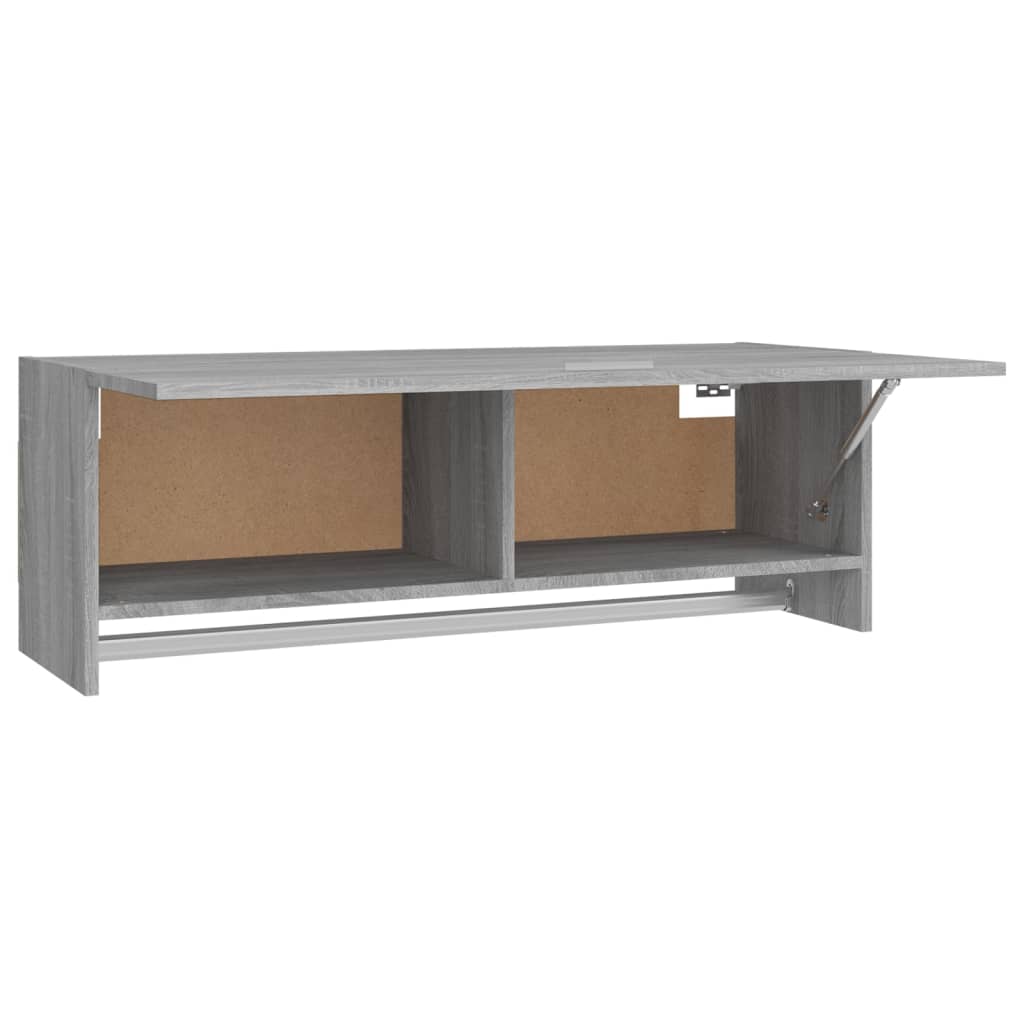 Garde-robe Sonoma gris 100x32,5x35 cm Bois d'ingénierie - XIOS