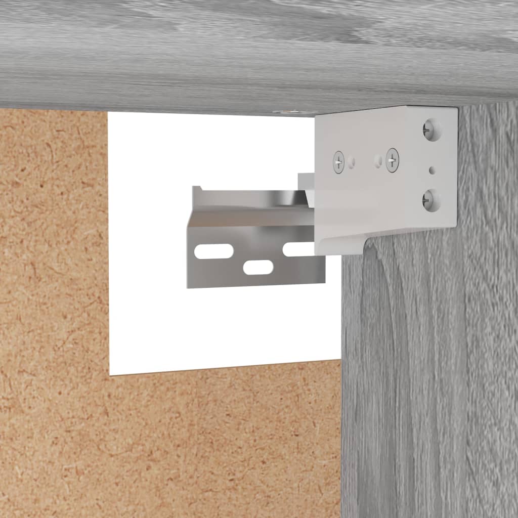 Garde-robe Sonoma gris 100x32,5x35 cm Bois d'ingénierie - XIOS