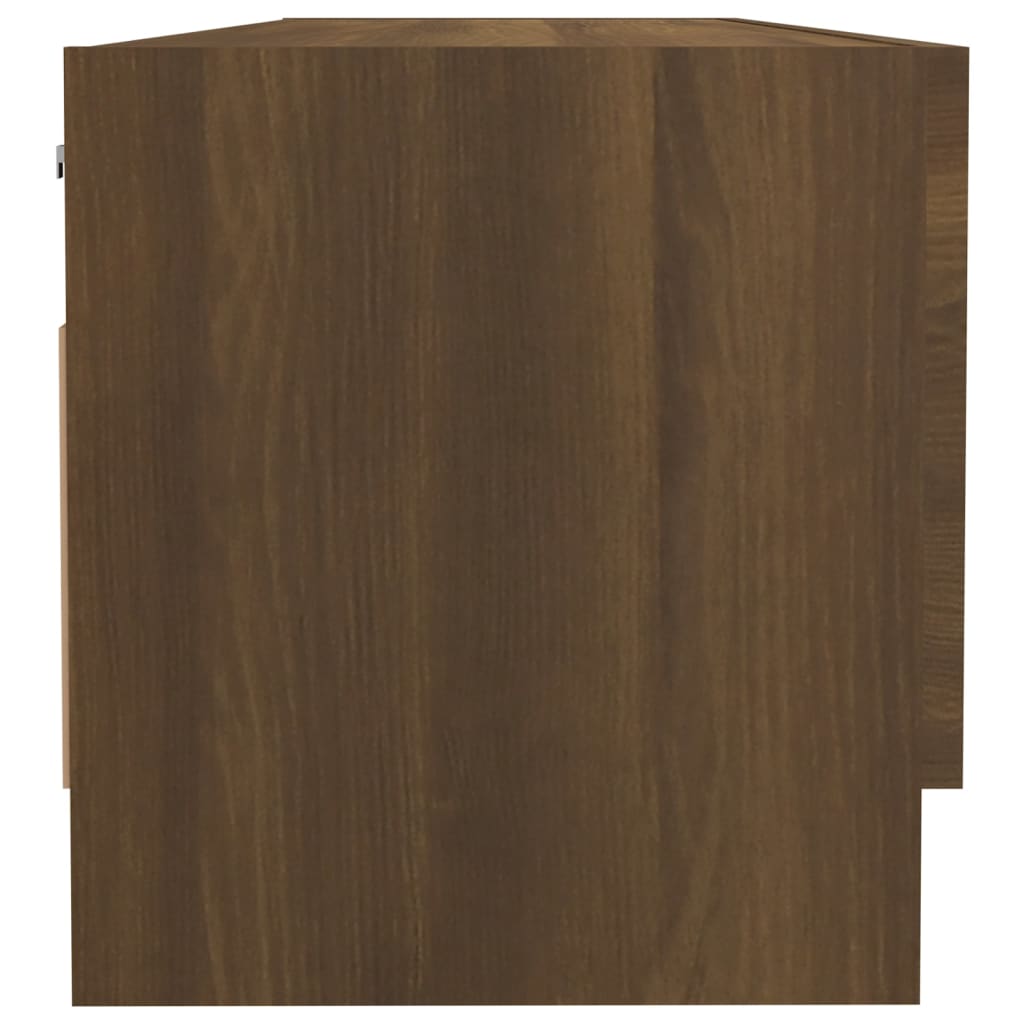 Garde-robe Chêne marron 100x32,5x35 cm Bois d'ingénierie - XIOS